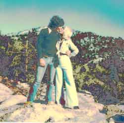 Richard Connor and Debei McClintock in Palomar Mountains 1977