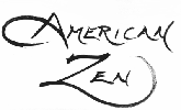 American Zen logo calligraphy by The Coyote