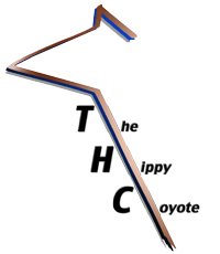THC The Hippy Coyote logo