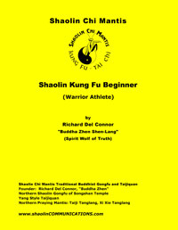 Shaolin Kung Fu Beginner BOOK COVER